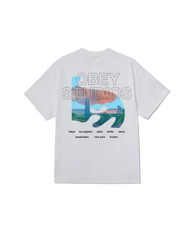 Obey MEN'S OBEY PASTURES CLASSIC T-SHIRT