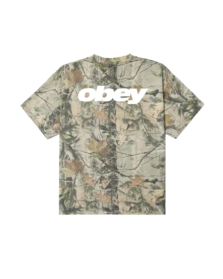 Obey MEN'S OBEY BOUNCE HEAVYWEIGHT T-SHIRT
