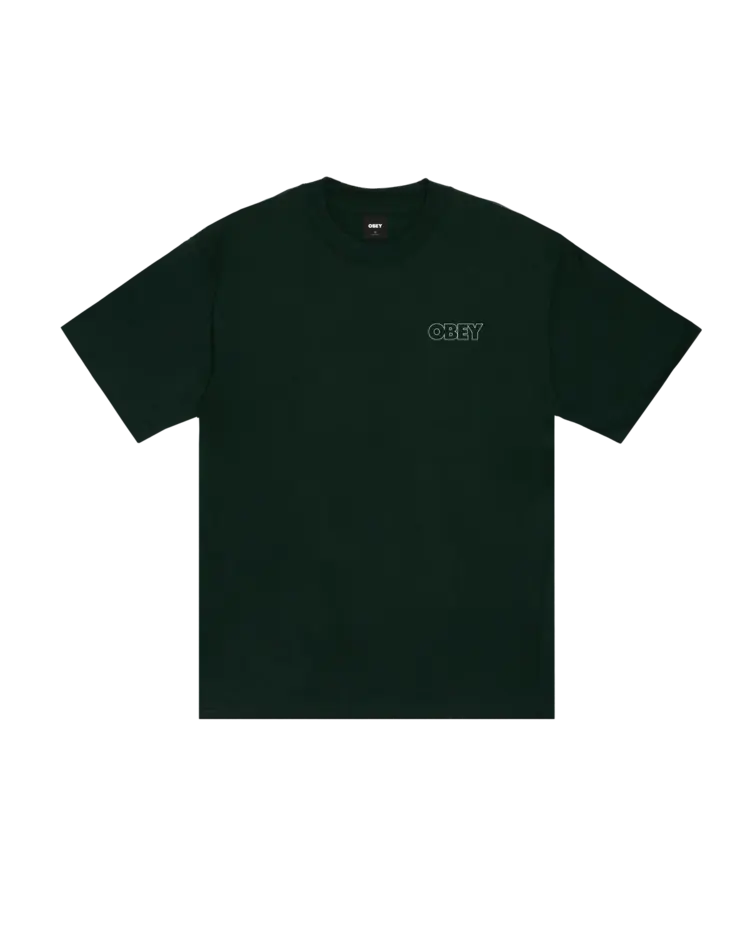 Obey HOMMES OBEY TREBLE HEAVYWEIGHT T-SHIRT