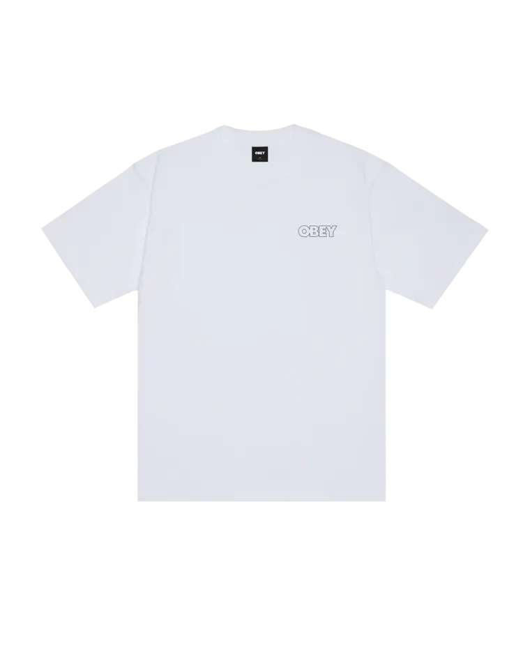 Obey MEN'S OBEY TREBLE HEAVYWEIGHT T-SHIRT