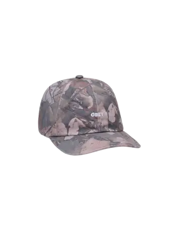 Obey MEN'S PIGMENT OBEY BOLD 6 PANEL STRAPBACK FENCE CAMO MULTI
