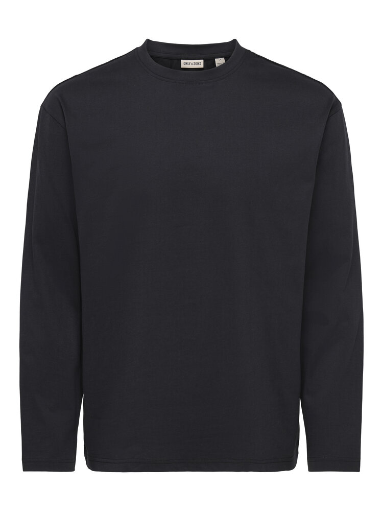 Only & Sons MEN'S FRED LIFE RLX LONG SLEEVE TEE
