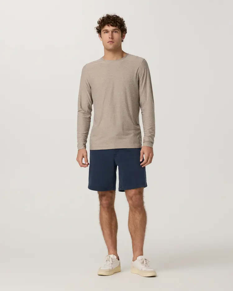 Vuori HOMMES LONG SLEEVE STRATO TECH TEE