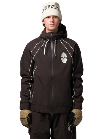 Souvenir HOMMES INSULATED TRACK JACKET COCOA