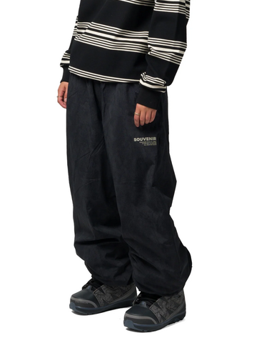 Souvenir MEN'S PARACHUTE PANT BLACK BLOTCH