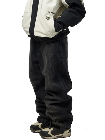 Souvenir MEN'S 3 PLY DENIM PANT BLACK DENIM