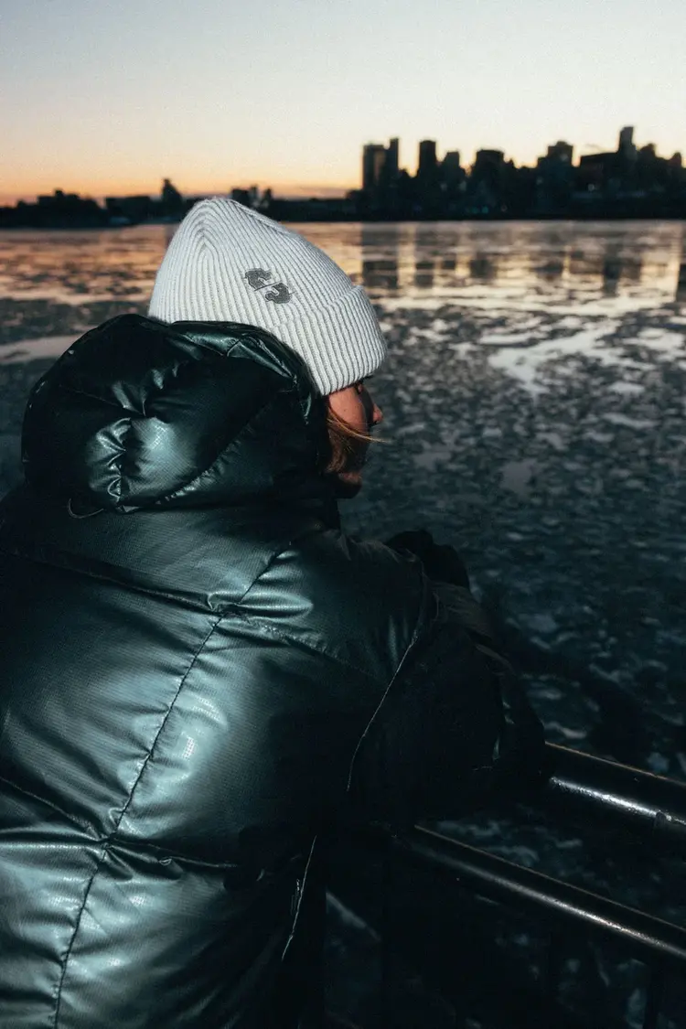 Souvenir MEN'S TWO TONE RIB BEANIE