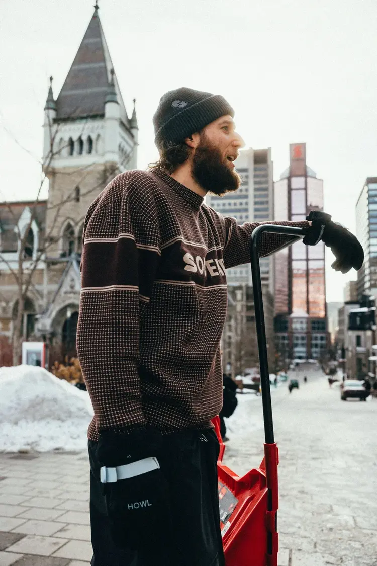 Souvenir MEN'S TWO TONE RIB BEANIE