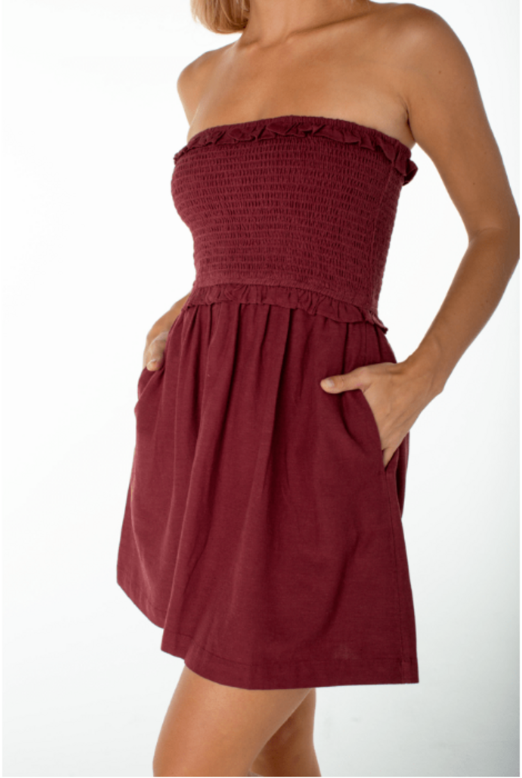Roxy FEMMES AVALON TUBE MINI DRESS