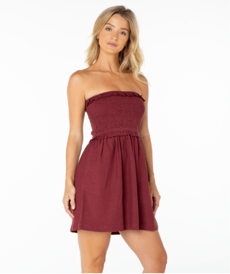 Roxy WOMEN'S AVALON TUBE MINI DRESS
