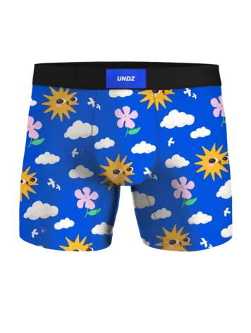 Undz MEN'S CLASSIC BOXER CLOUDY SUNSHINE