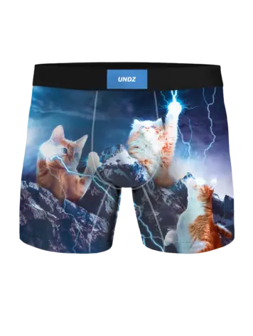 Undz MEN'S CLASSIC BOXER CHAT ÉCLAIR