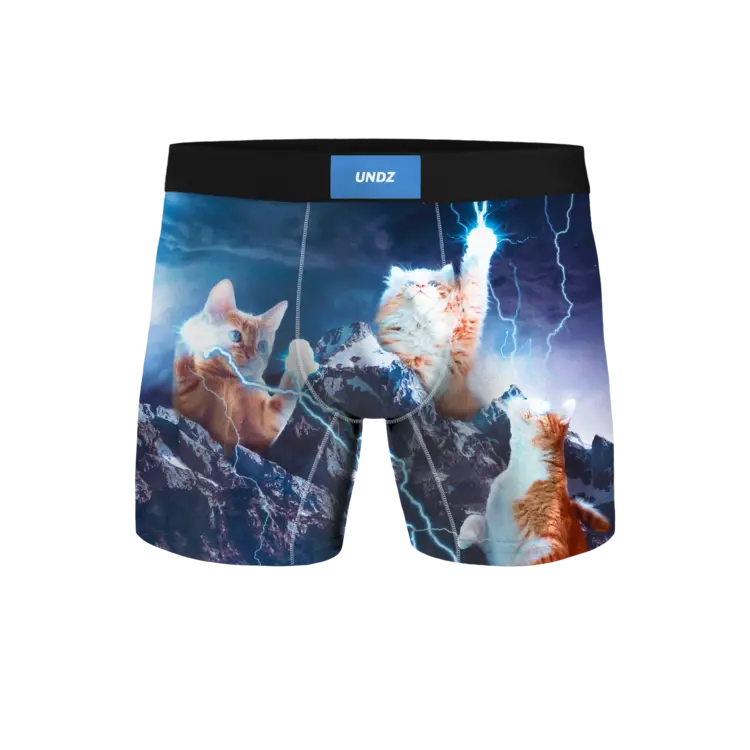 Undz MEN'S CLASSIC BOXER CHAT ÉCLAIR