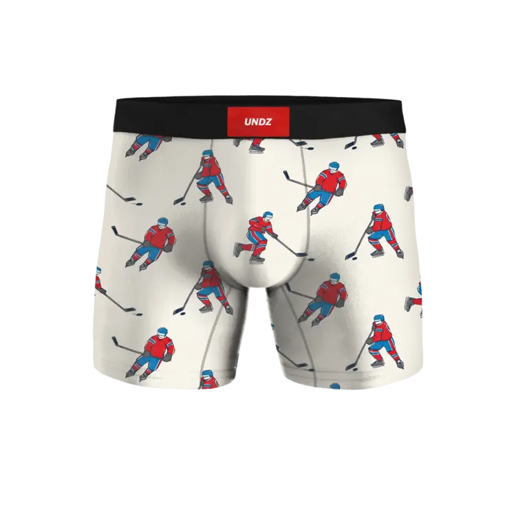 Undz HOMMES CLASSIC BOXER HOCKEY