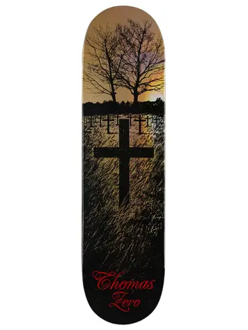 Zero skateboards THOMAS LIFE AND DEATH BRONZE IRIDESCENT DECK 8.25"