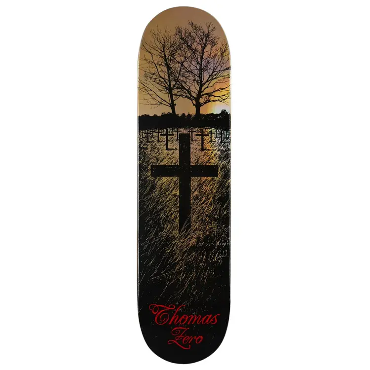 Zero skateboards THOMAS LIFE AND DEATH BRONZE IRIDESCENT DECK 8.25"