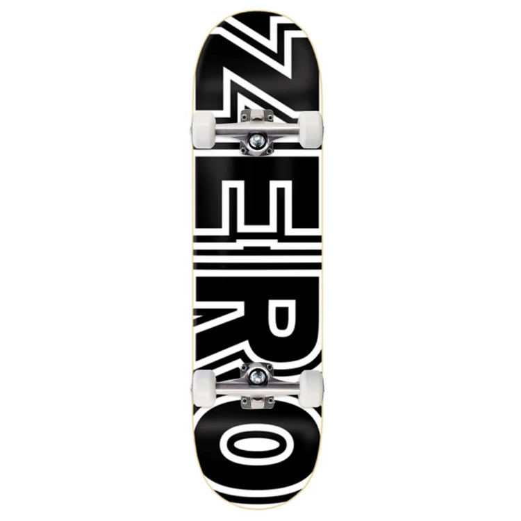 Zero skateboards BOLD SKATEBOARD COMPLET BLACK DIPPED 8.25"