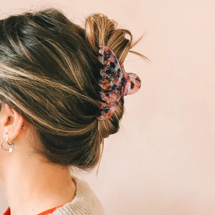 Horace WOMEN'S THE AGATHA HAIR CLIP PLUM MULTI