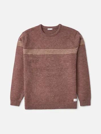 Katin HOMMES CHARLES SWEATER FRENCH ROAST