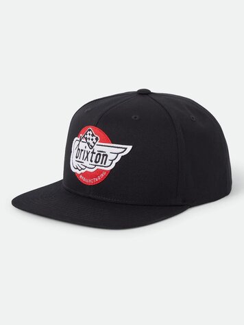 Brixton HOMMES HEYWARD SNAPBACK BLACK