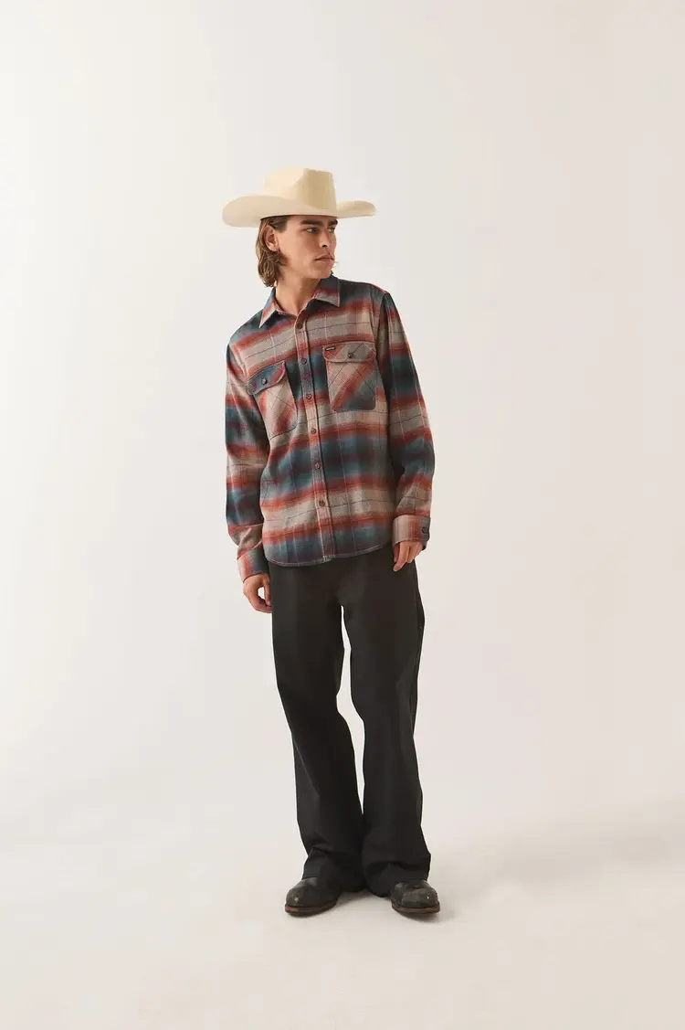 Brixton HOMMES BOWERY FLANNEL