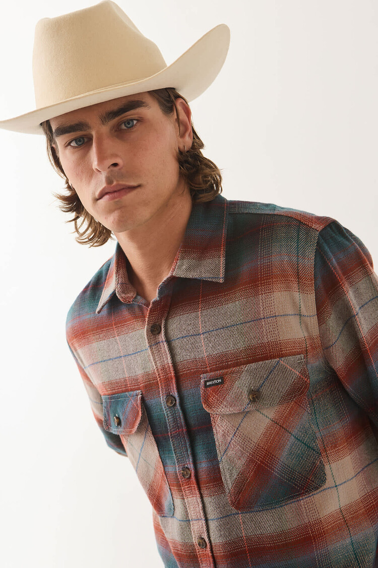Brixton HOMMES BOWERY FLANNEL