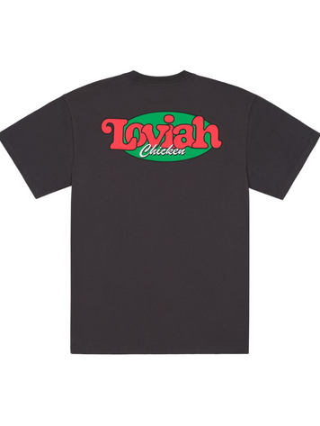 LOVIAH MEN'S CHICKEN HEAD T-SHIRT DARK GREY