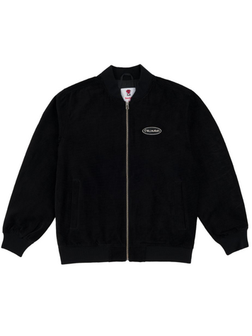 LOVIAH MEN'S 3 STAR BOMBER CORDUROY JACKET BLACK