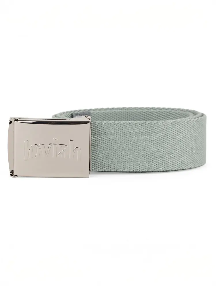 LOVIAH HOMMES CHROME WEBBING BELT