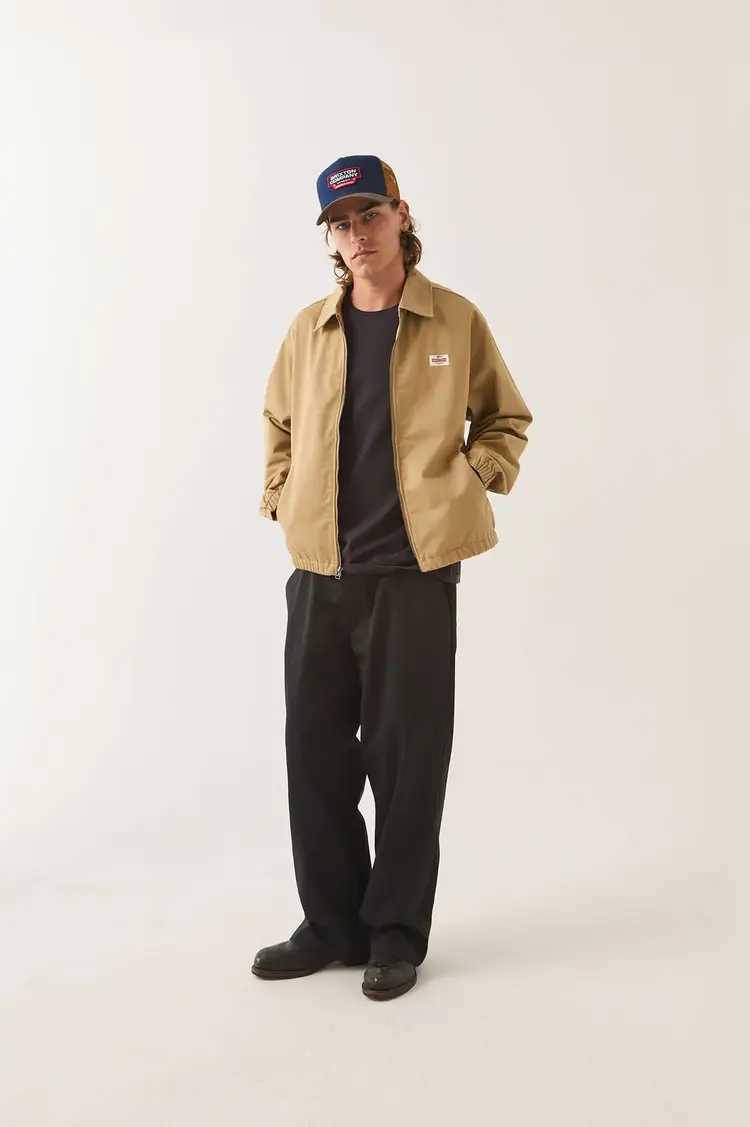 Brixton MEN'S TRADEMARK LIGHTWEIGHT GARAGE ZIP JACKET