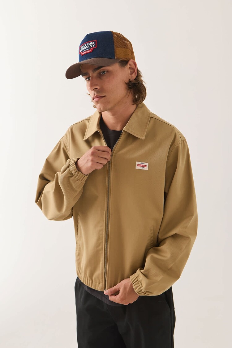 Brixton MEN'S TRADEMARK LIGHTWEIGHT GARAGE ZIP JACKET