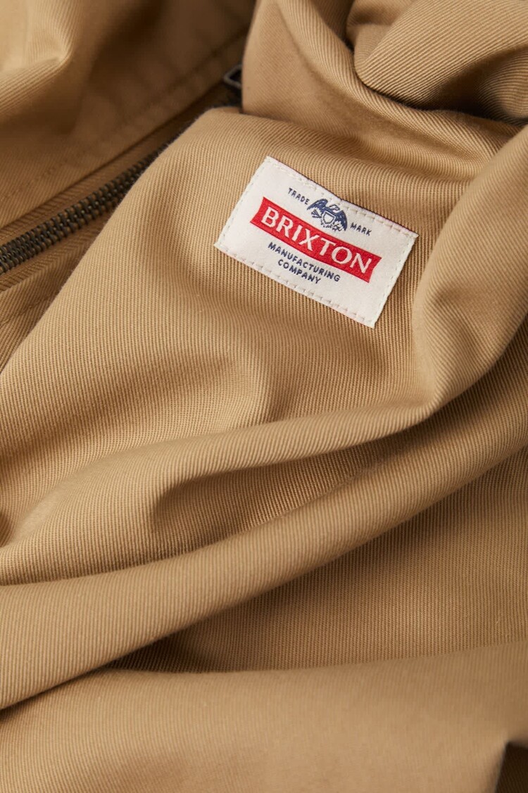 Brixton HOMMES TRADEMARK LIGHTWEIGHT GARAGE ZIP JACKET