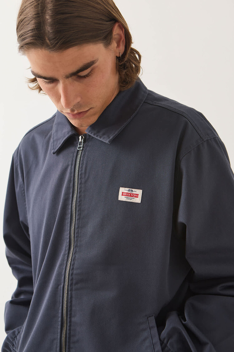 Brixton MEN'S TRADEMARK LIGHTWEIGHT GARAGE ZIP JACKET