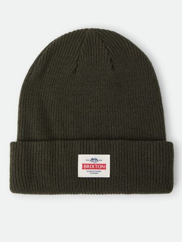 Brixton MEN'S TRADEMARK BEANIE DARK OLIVE