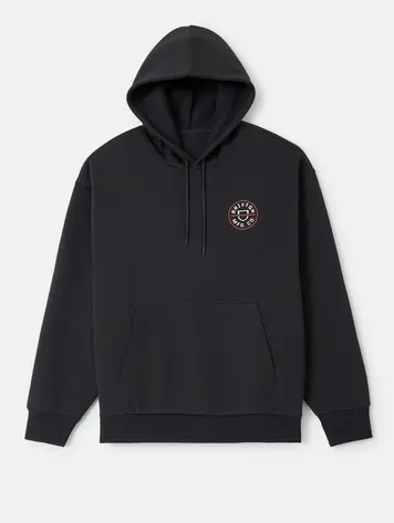 Brixton MEN'S CREST II HOOD BLACK