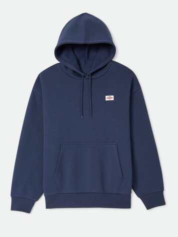 Brixton HOMMES TRADEMARK HOOD WASHED NAVY