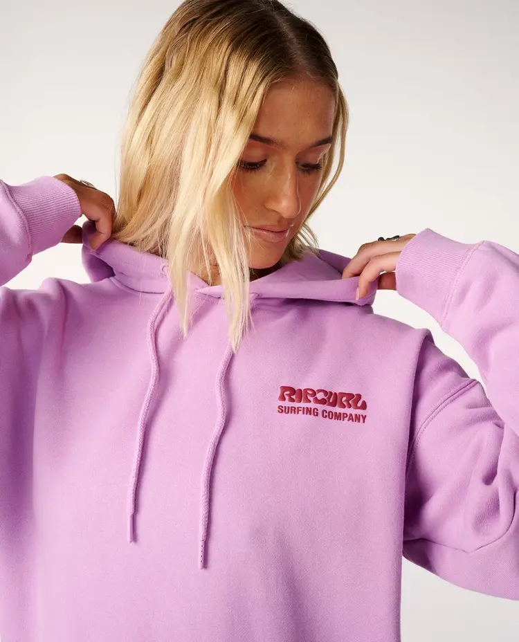 RIP CURL WOMEN'S SURF PUFF HERITAGE HOOD