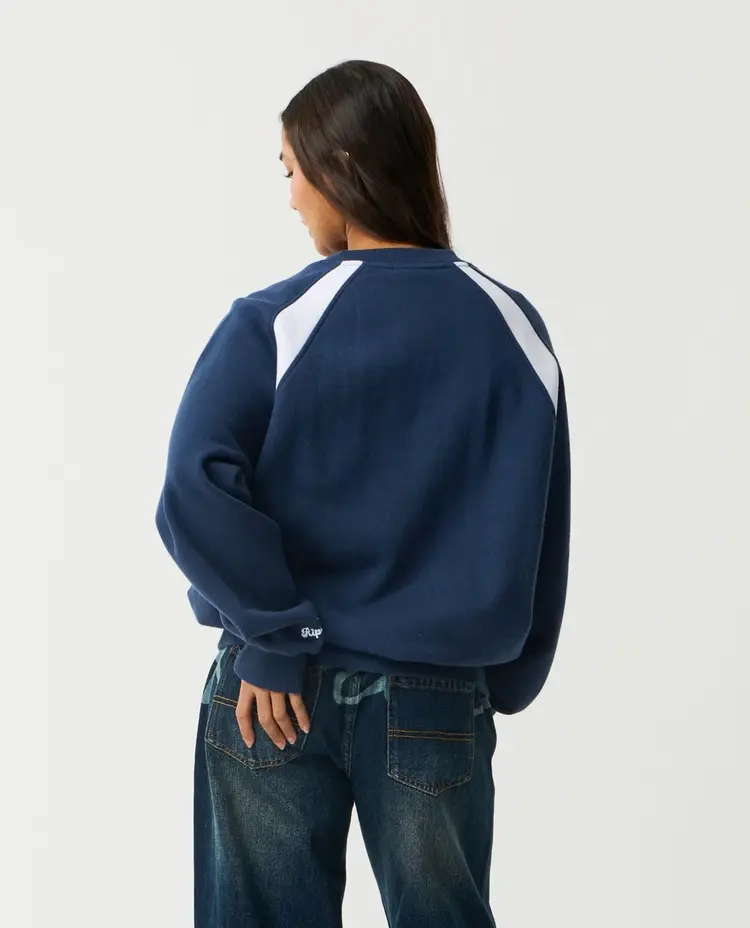 RIP CURL FEMMES RETRO SWELL OVERSIZED CREW