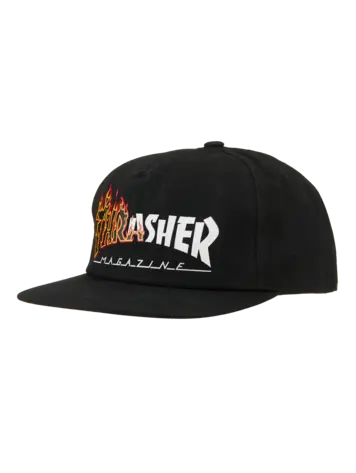 Thrasher MEN'S IGNITE SNAPBACK BLACK