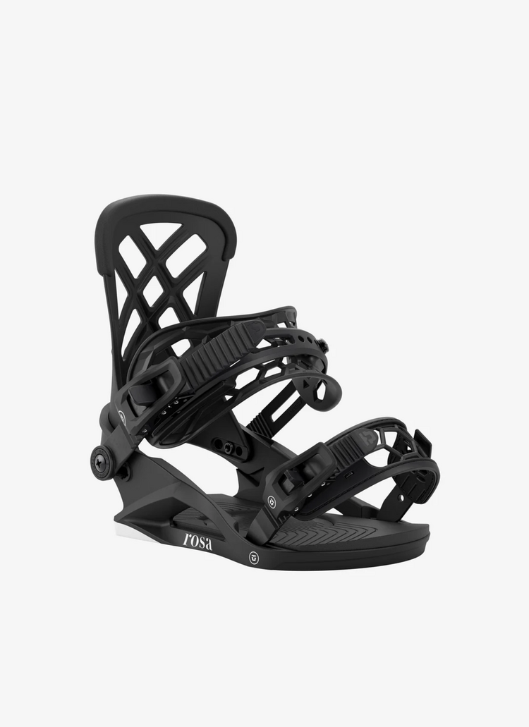 Union Bindings FEMMES ROSA FIXATION DE SNOWBOARD