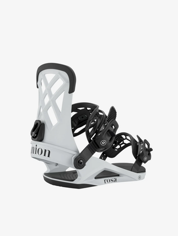 Union Bindings WOMEN'S ROSA SNOWBOARD BINDING LIGHT GREY