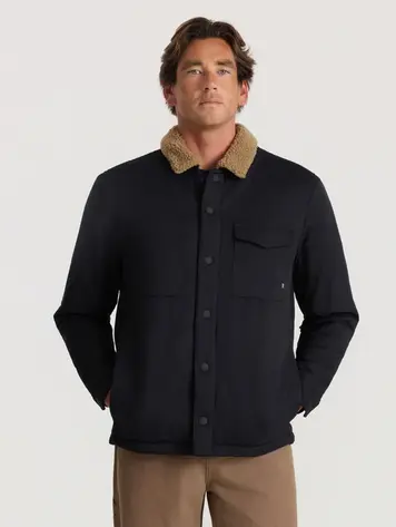 MEN'S HEBRIDES 2.0 SHERPA JACKET BLACK