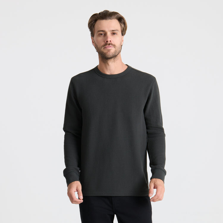 Roark MEN'S WELL WORN THERMAL LONG SLEEVE TEE