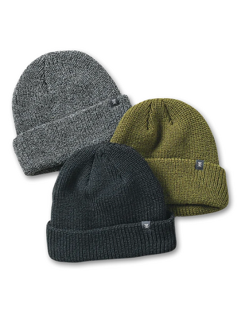 Roark MEN'S TURKS 3-PACK BEANIES MULTI COLOR