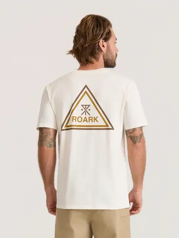 Roark HOMMES TRI CAMP PREMIUM TEE OFF WHITE
