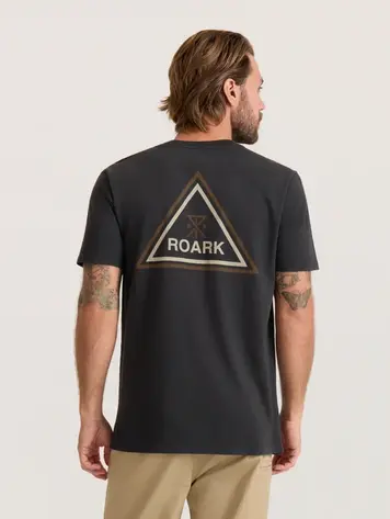 Roark MEN'S TRI CAMP PREMIUM TEE ONYX