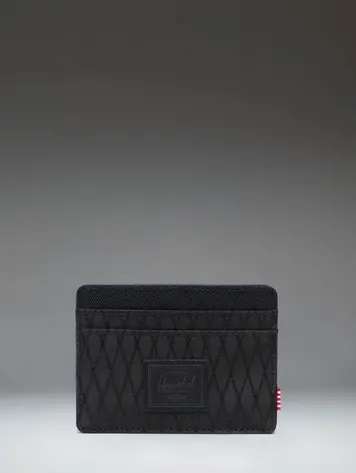 Herschel PORTE-CARTES CHARLIE BLACK DIAMOND/BLACK