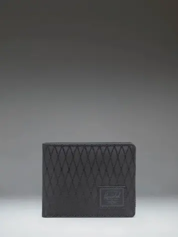Herschel PORTEFEUILLE ROY BLACK DIAMOND/BLACK