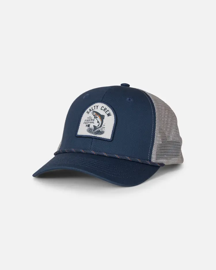 Salty crew MEN'S FISHING CLUB TRUCKER HAT