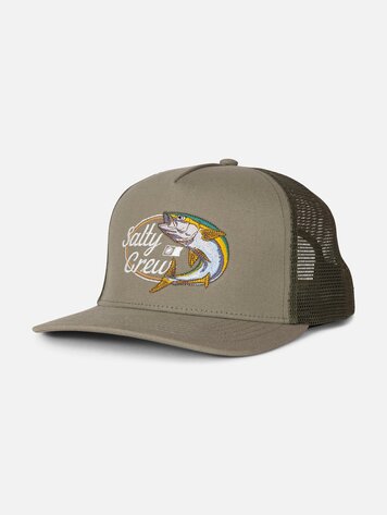 Salty crew HOMMES YELLOW TAILED TRUCKER HAT AGAVE
